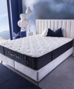 Saltea Copper Cloud H4 – Premium, Structură Ranfor­sată, 33 cm, Pocket Spring 7 Zone