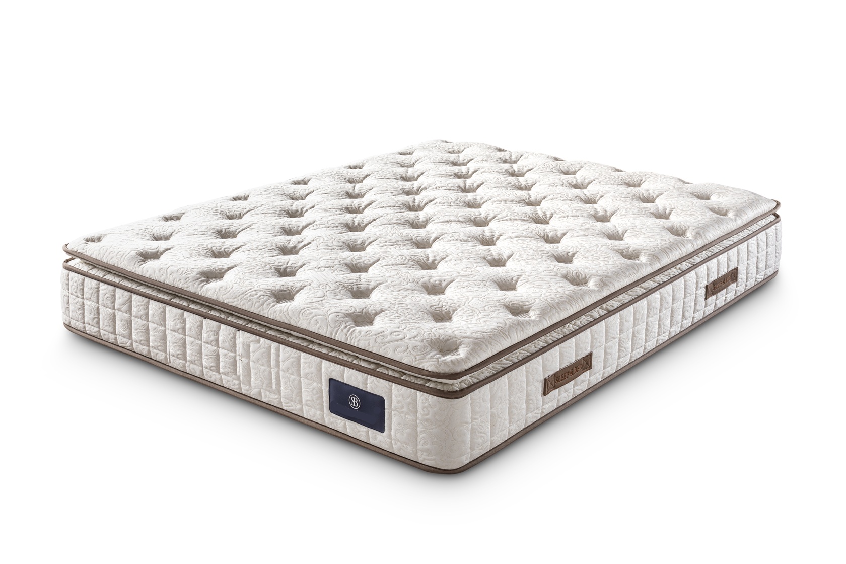 Extra Plus – Saltea, 28 cm, cu Pillow Top, fermitate medie, Pocket Spring 7 Zone