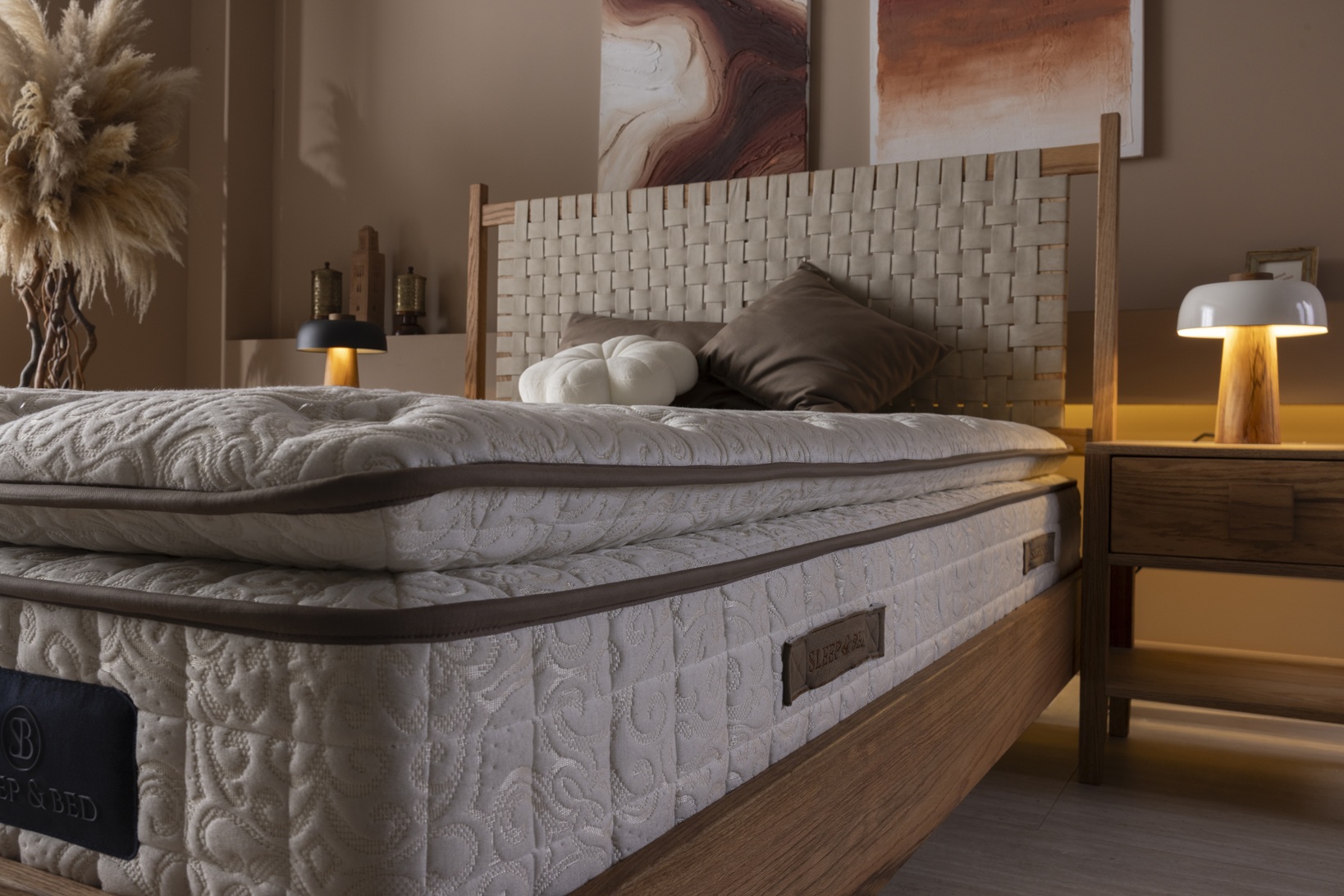 Extra Plus – Saltea, 28 cm, cu Pillow Top, fermitate medie, Pocket Spring 7 Zone - imagine 4