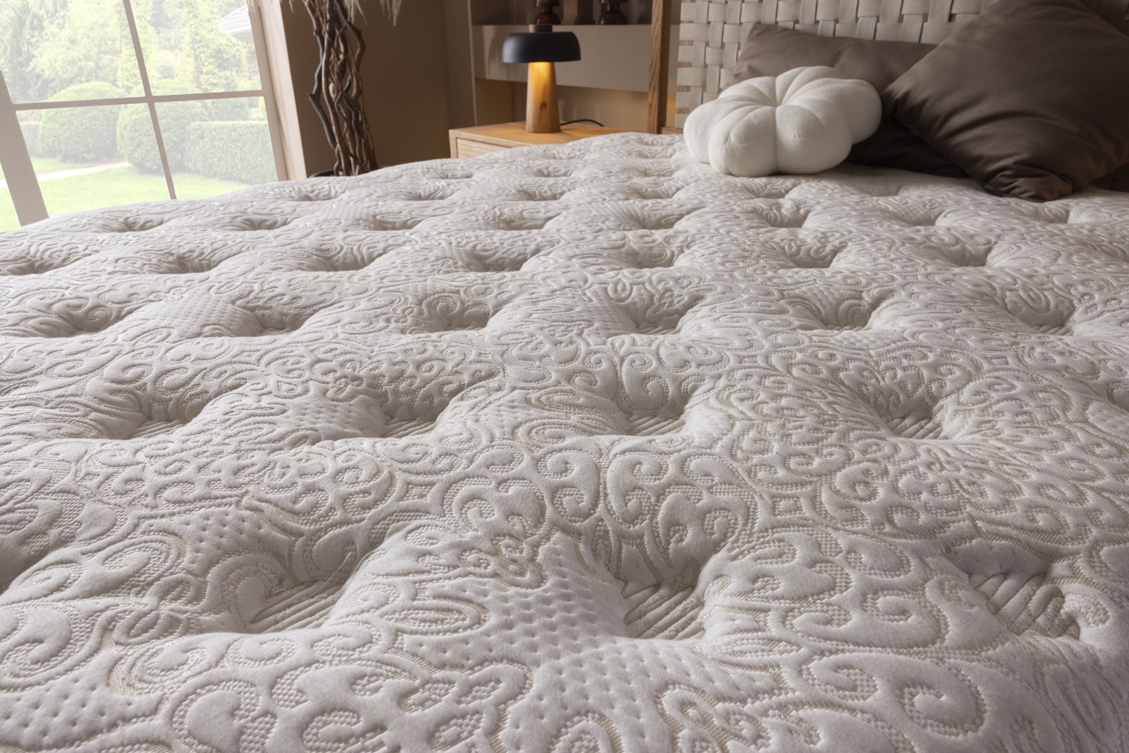 Extra Plus – Saltea, 28 cm, cu Pillow Top, fermitate medie, Pocket Spring 7 Zone - imagine 5