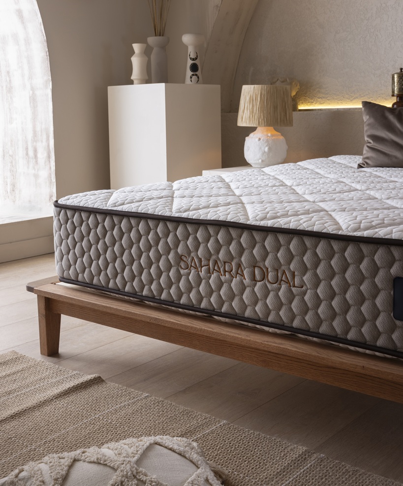 Sahara Dual – Saltea Premium ergonomica- 27 cm, Pocket Spring 7 Zone - imagine 5