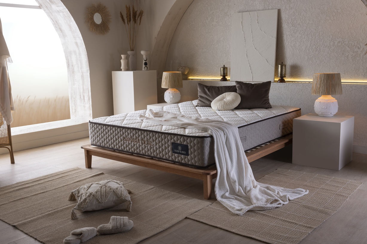 Sahara Dual – Saltea Premium ergonomica- 27 cm, Pocket Spring 7 Zone - imagine 4