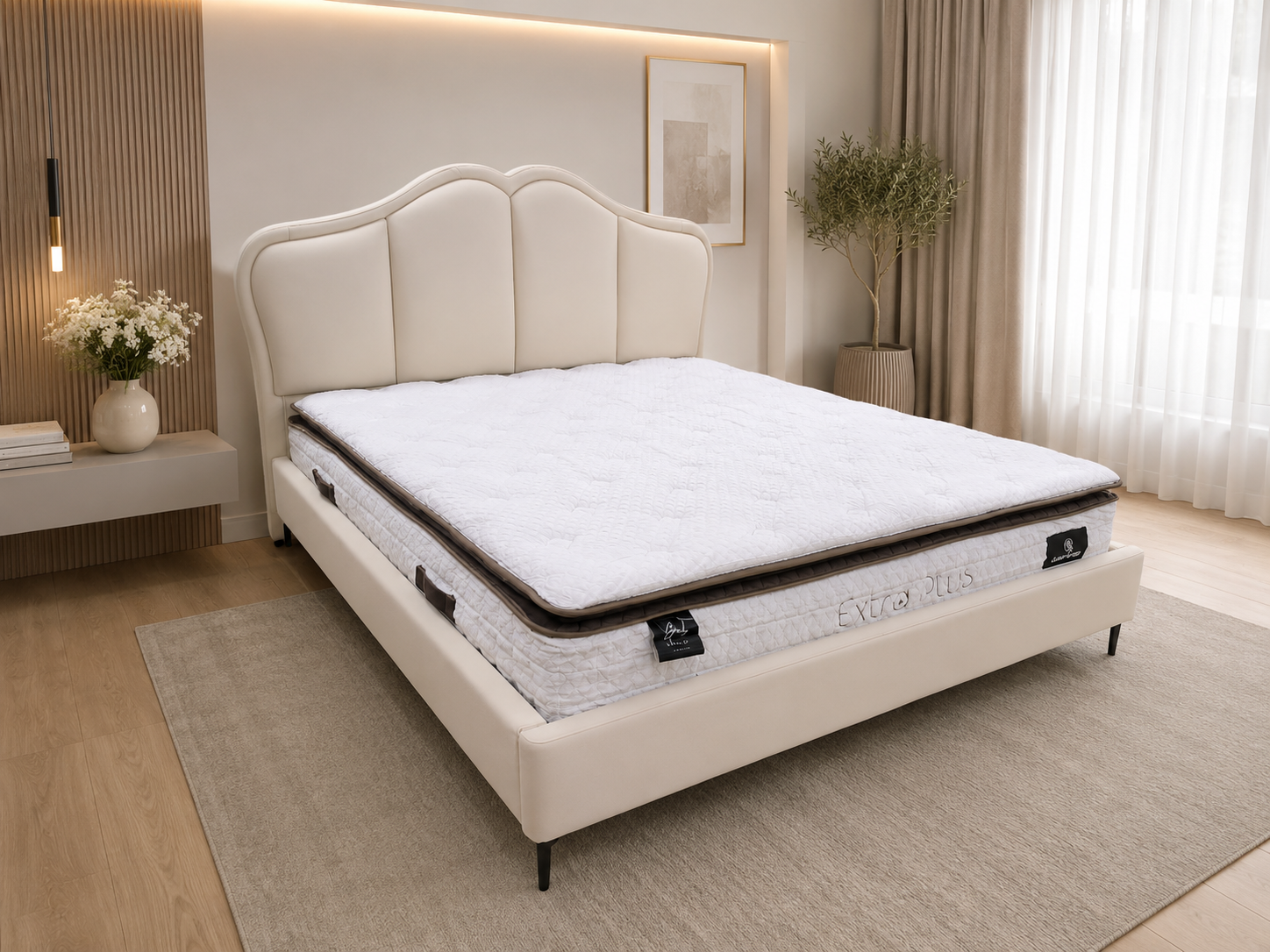Pat tapitat Margo Deluxe – 160x200 - Eleganță și rafinament pentru dormitorul tău - imagine 6