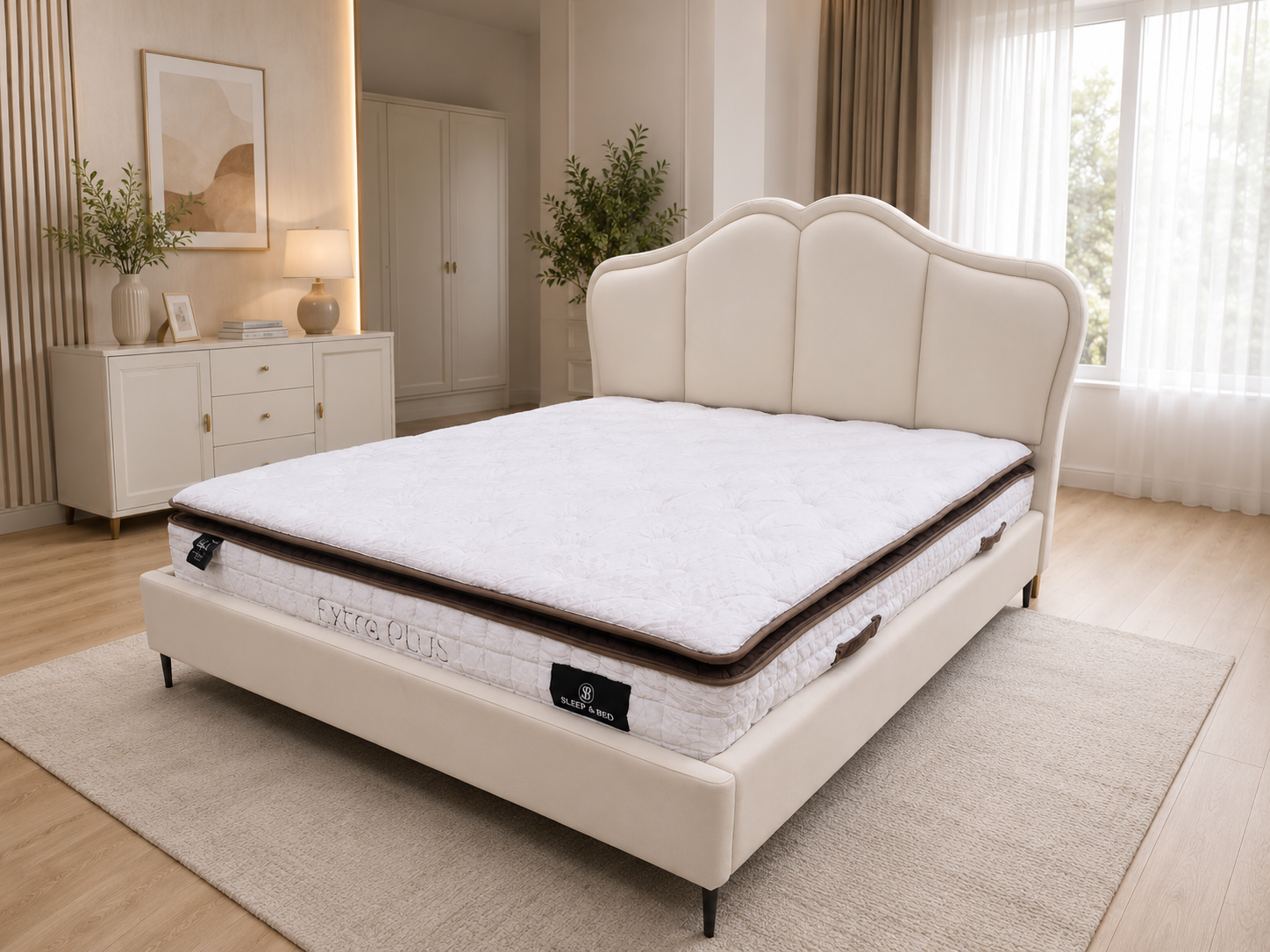 Pat tapitat Margo Deluxe – 160x200 - Eleganță și rafinament pentru dormitorul tău - imagine 7