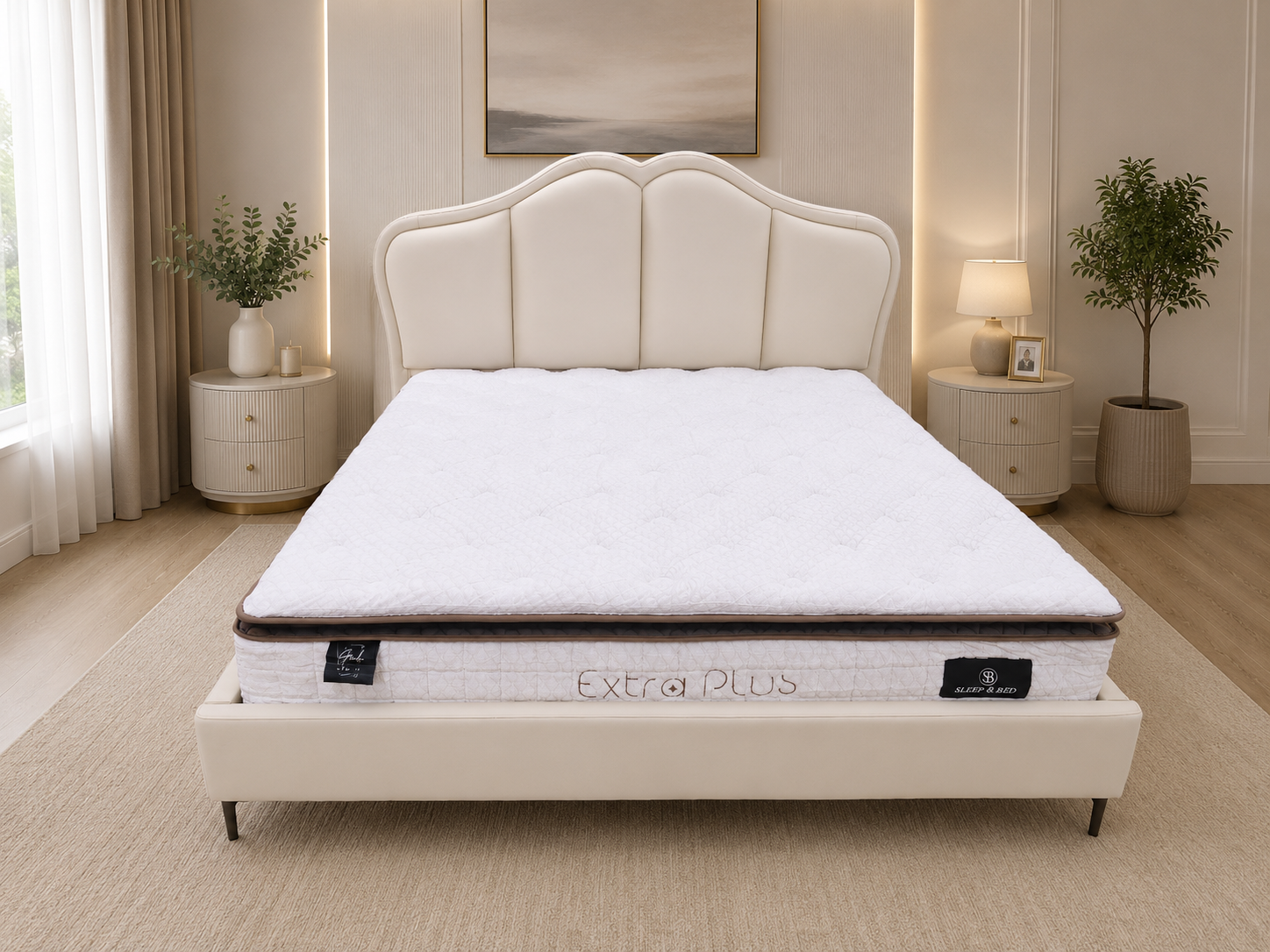 Pat tapitat Margo Deluxe – 160x200 - Eleganță și rafinament pentru dormitorul tău - imagine 4