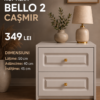 Noptiera Bello 2 casmir- integral MDF